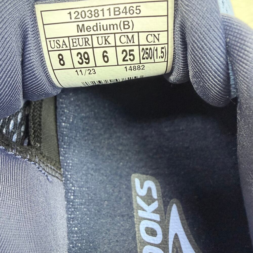 Brooks Adrenaline GTS 23 Womens Running Shoes Vista Blue Linen Size 8 Athletic - Picture 10 of 10